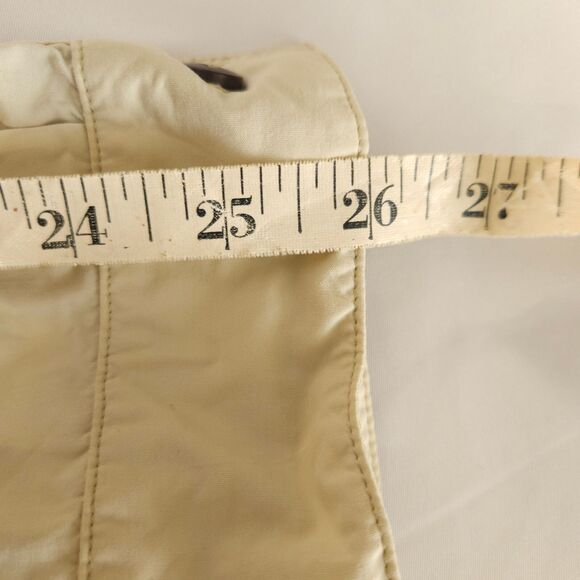 Patagonia Mens Large Beige Cream Sun Tech Long Sleeve Button Up Shirt - Picture 7 of 8